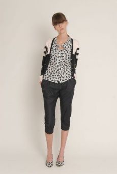 SS13 FIZZY PUSSYS RUCHE COLLAR BLOUSE - Other Image